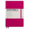 LEUCHTTURM1917 - Medium A5 Squared Hardcover Notebook (Berry) - 251