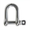 MarineNow 316 Stainless Steel D-Shackle Marine Grade Choose Size and