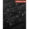 TINDTOP Thickened Grand Piano Cover, Thicken Cotton Lining Baby Piano