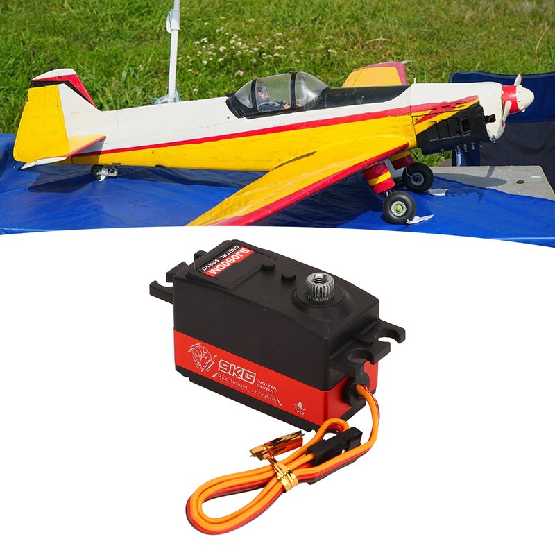 9KG Gear Servo Motor High Efficiency Low Noise Aluminum Alloy