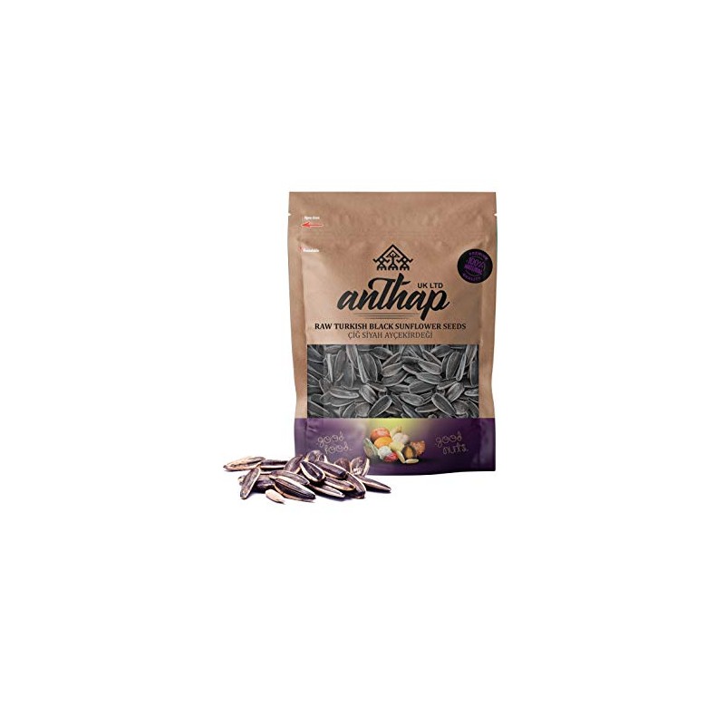 Anthap Raw Turkish Black Sunflower Seeds 200g