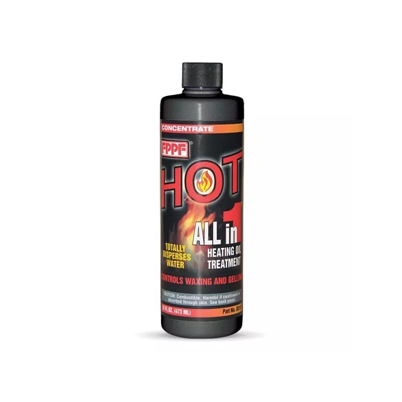 FPPF HOT 4-in-1 Heating Oil Treatment 00161 16oz Bottle -