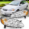 Headlights Assembly Pair for 2003 2004 2005 2006 2007 2008