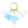 Tees Factory Sanrio Crevice 3 Charm Key Chain Blue &