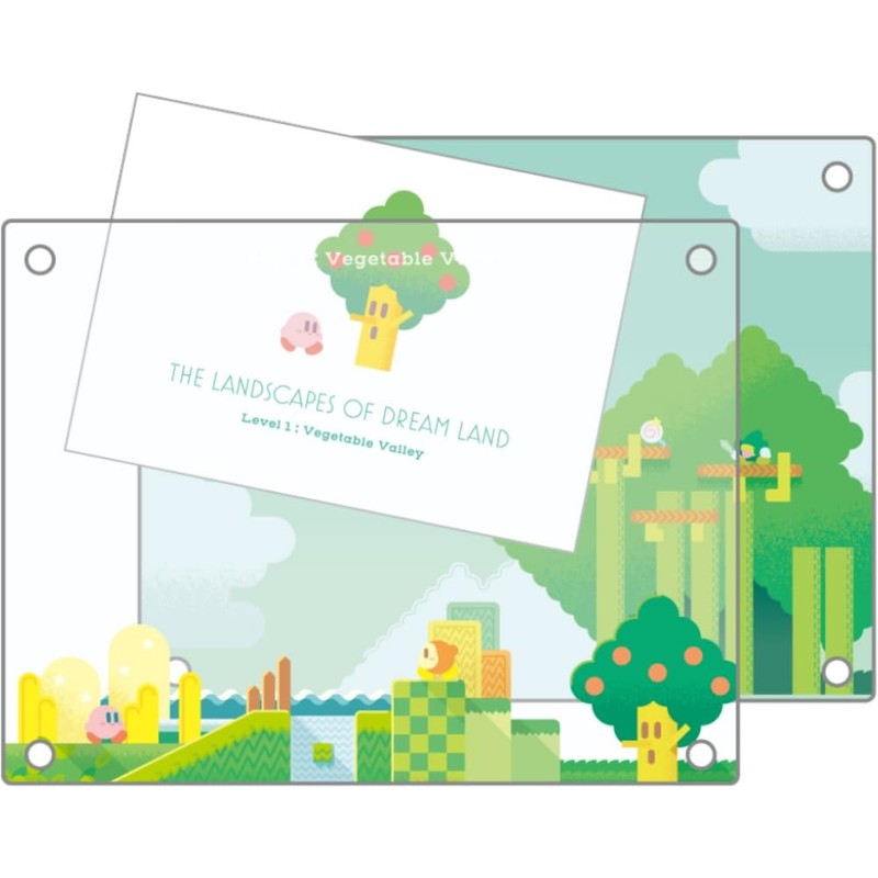 Tees Factory Kirby HK-5541890L1 Acrylic Photo Frame, LV.1, Vegetable Valley