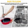 Microwave Grill Pan, Fry Griddle Crisper Pan with Lid for