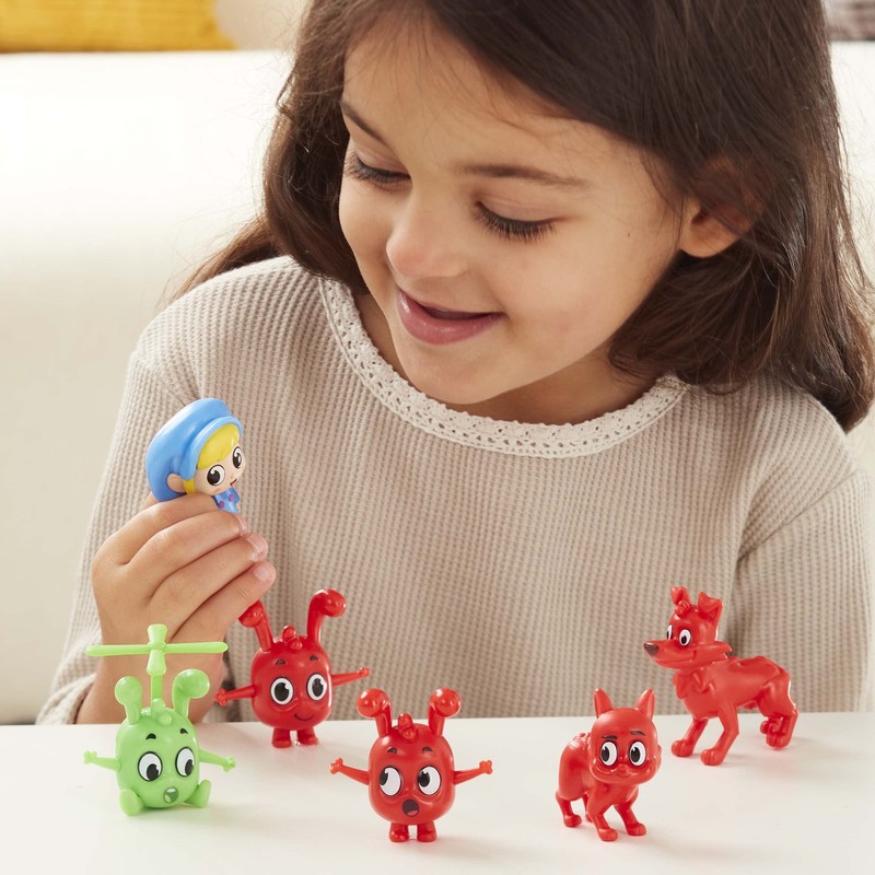 Morphle Multi Figure Pack, preschool scaled figures, imaginative play, moonbug,