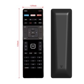 New Remote Control XRT122 Replacement fit for VIZIO D‑Series D48‑D0 48" 1080p LED Smart TV