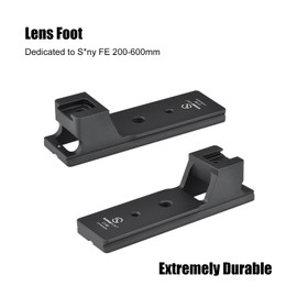 Sunwayfoto LF-S2 Replacement Foot Compatible with Sony FE 200-600mm f/5.6-6.3 G OSS Lens Arca Compatible