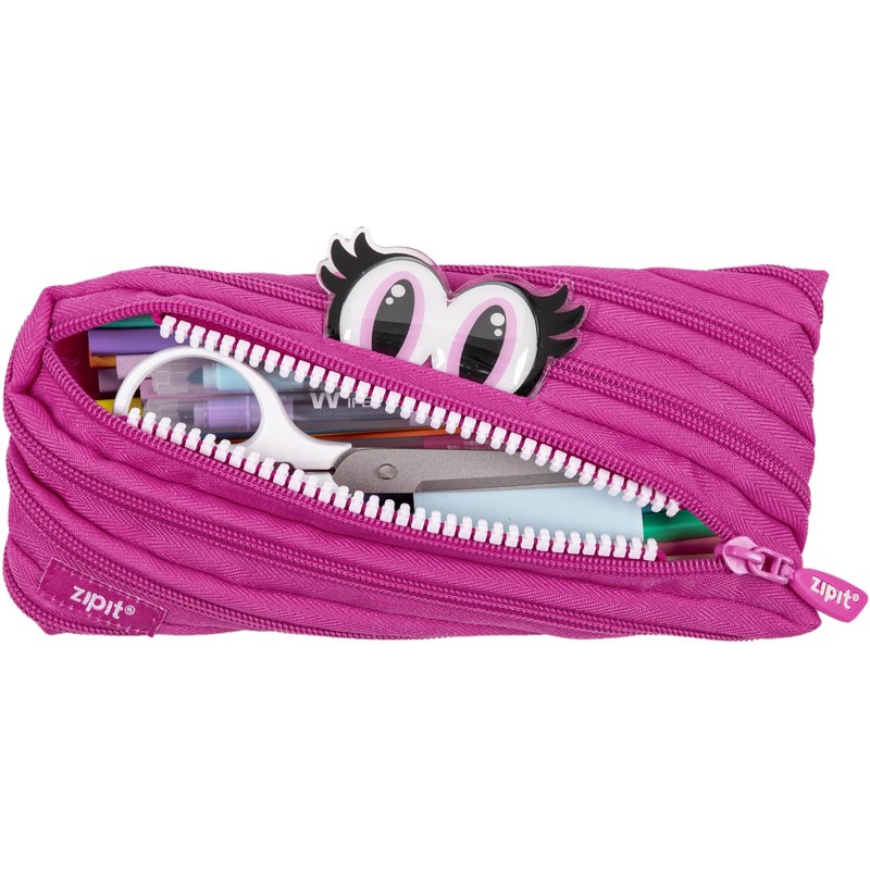 Zipit ZIPIT Pencil Case Cartoon Monster Pink ZIPIT-ZP-CARMP-2, blue, Zipit