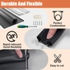 Garage Door Seals Bottom Rubber – 18FT EPDM Weatherproof Seal