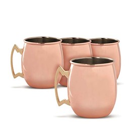 Cambridge plateros 4 piezas Juego de Moscow Mule Taza, 567 gram, cobre