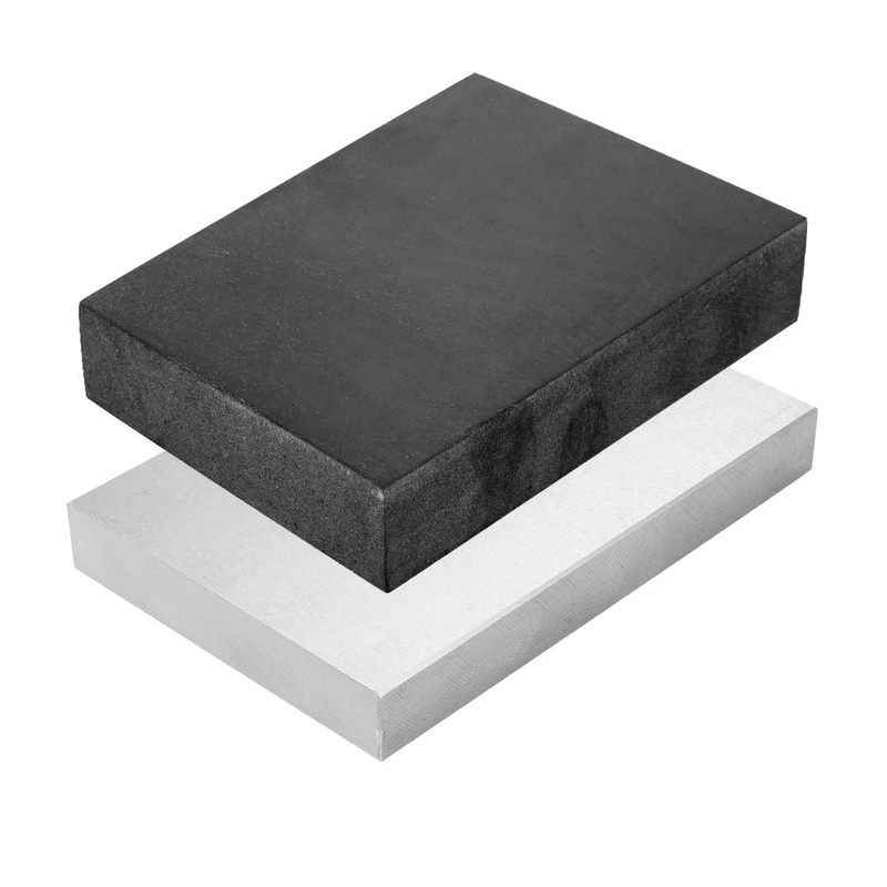 Oudtinx Steel and Rubber Block 2 Pcs Work Bench Blocks