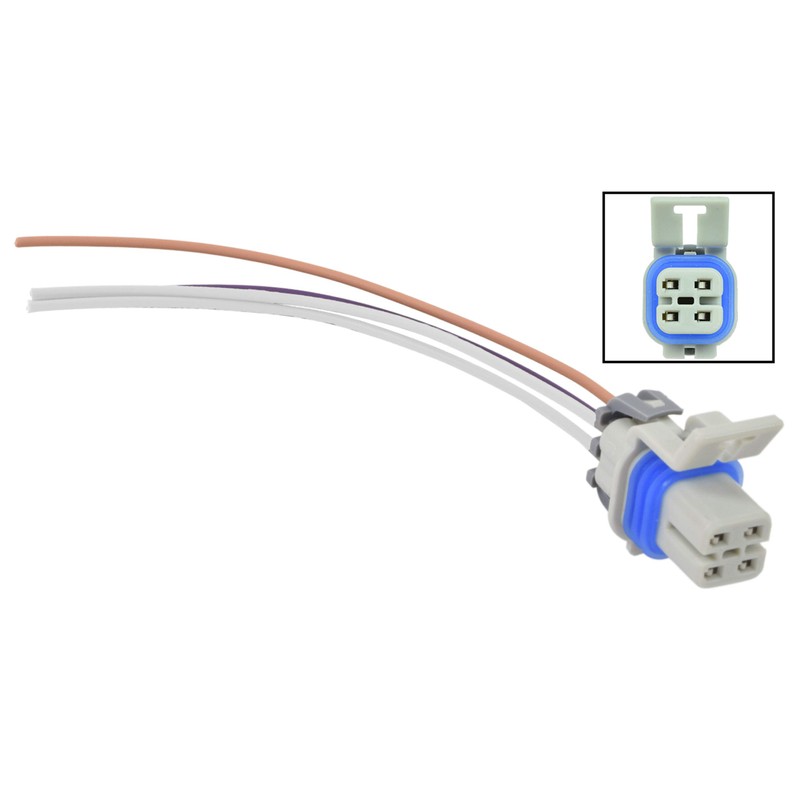 ICT Billet GM LS O2 Sensor de oxígeno cuadrado hembra