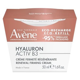 Avene Eau Thermale Avne Hyaluron Activ B3 Renewal firming day cream Refill, for Aging Skin and wrinkles, Hyaluronic Acid and Niacinamide, 50ml