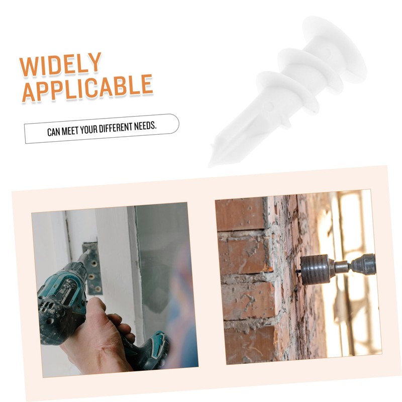 CHILDWEET Simple Expansion Tubes Pcs Drywall Repair Wall Anchors Versatile