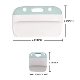 2 PC Scraper Craft Vinyl Weeding Tools,XL Scraper,Vinyl Weeder Basic Tools,Green