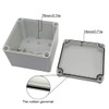 LeMotech Junction Box IP67 Waterproof Dustproof ABS Plastic Project Box
