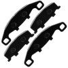 Caltric Front Brake Pads for Kawasaki ZG1000 Concours 1000 1986