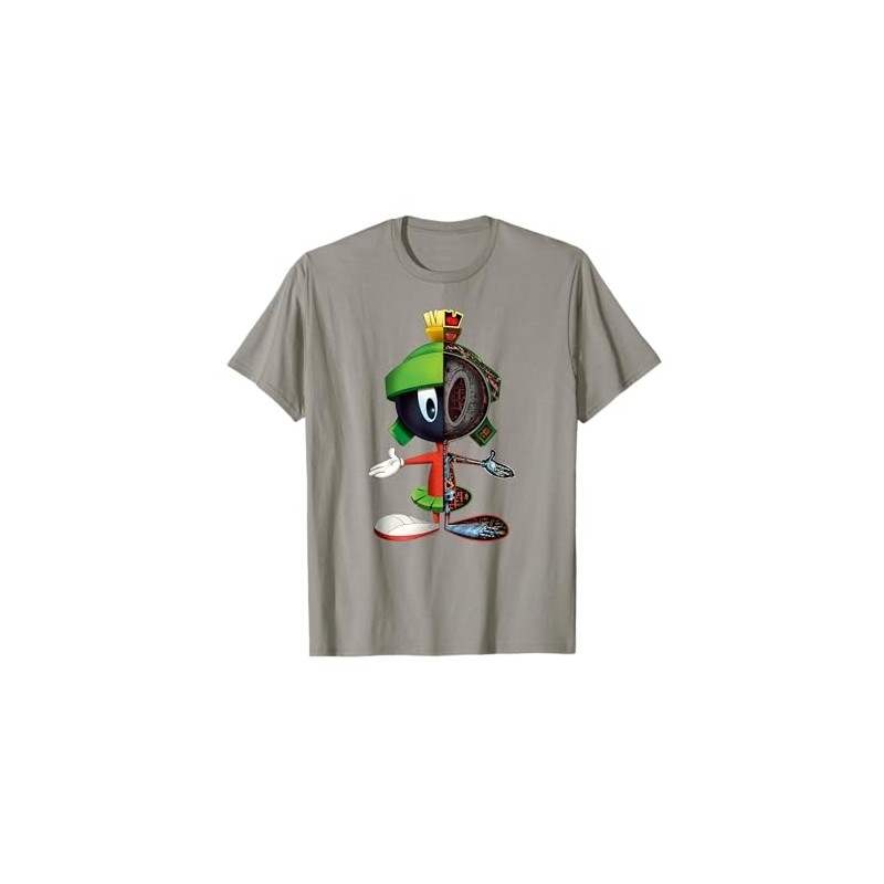 Looney Tunes Marvin Martian Half Skeleton T-Shirt