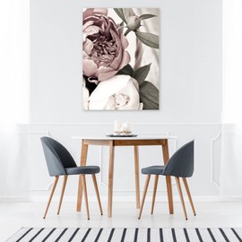 Fine Art Canvas Opulent 2 Canvas Wall Decor by Artist Malerifabrikken for Living Room, Bedroom, Bathroom, Kitchen, Office, Bar, Dining & Guest Room - Ready to Hang - 35 in x 46 in