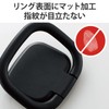 Elecom TB-STRHA01BK Tablet Ring, Finger Ring, Stand, Drop Prevention, Back