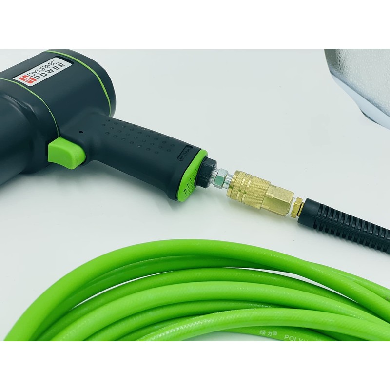 DP Dynamic Power Polyurethane Braided Air Hose 1/4" X 25