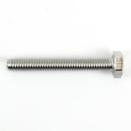 DAUMLINK® 25 hexagon screws DIN 933, material stainless steel V2A (25 pieces) (DIN 933/ISO4017 Similar UNI 5739) are suitable for your projects for connecting plastic, wood and metal parts (M4X30)