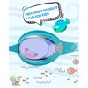 OutdoorMaster Kids Swim Goggles 2 Pack - Quick Adjustable Strap