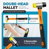 NAACOO Laminate/Vinyl Flooring Tools, Tapping Block for Vinyl Plank Flooring-Double