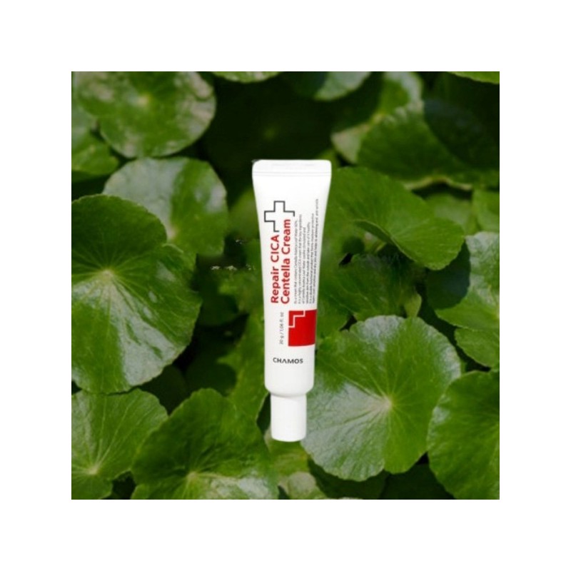 Chamos Highly concentrated soothing cica repair cream 30ml Centella Panthenol