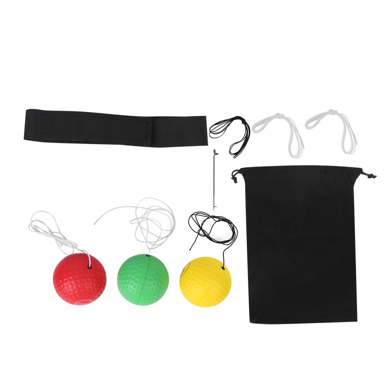 Punching Reaction PU Foam Ball Headband Adjustable Sports Fitness Boxing