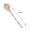Tala Waxed Wooden Spoon 30.5CM 30120, Wood, Beige
