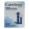 Lancetas Universales CareSens Estériles Para Glucómetro Paquete C/100