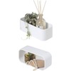 Tiger 2 Function Plastic Storage Shelf, Shower Basket, Wall Shelf