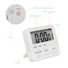 COLLBATH Multi Functional Silent Digital Timer with Alarm Clock Electronic
