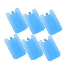 SUPVOX 6pcs Ice Blocks Heavy Duty Ice Packs for Lunch Bags Coolers Instant Ice Pack Reusable Ice Bags Compact Ice Grid for