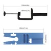 Bench Clamp Bench Pin V-Slot Vice for Workbench C-Clamps Mount