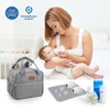 PIIOSER Breastmilk Cooler Bag with Ice Pack, Compatible with Wearable
