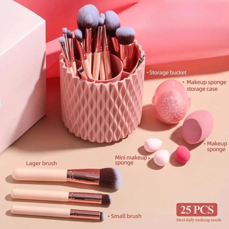 Makeup Brushes Premium Synthetic Foundation Powder Concealers Eye Shadows 18