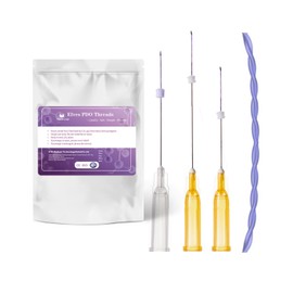 Elves Pdo Threads (Tornado Screw 27G 38MM) For Face Lift/Long Lasting Twist Threads Lift for Whole Body/Tornado Screw Lifting Thread for lips (20pieces)