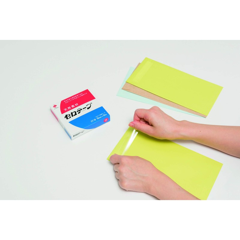 Nichiban Cellotape, Large Roll, Boxed, 0.7 inches (18 mm) x
