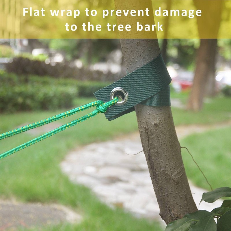 FCENDS Tree Stake Kit, Heavy Duty Anchor Support for Young