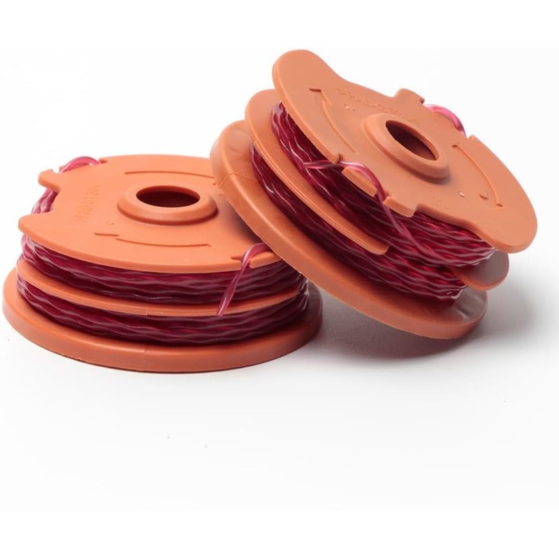 3pcs WX100 Strimmer Line Strimmer Spool Compatible with Worx WG119E