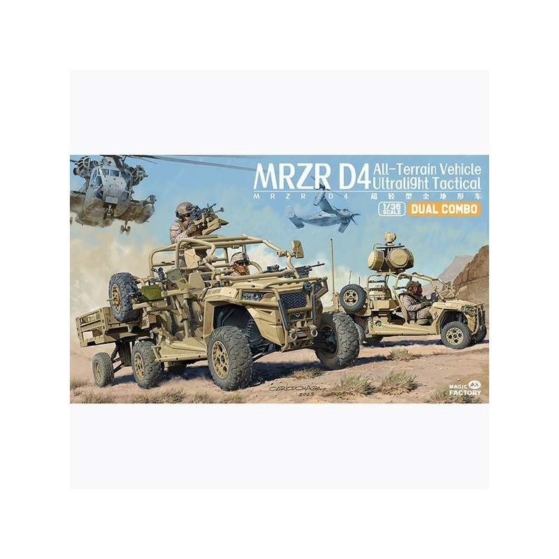 CF2005 1 to 35 MRZR D4 - Armed Type /Trailer