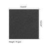 MECCANIXITY 100 Sheet Origami Paper Double Sided Black 5x5 Inch