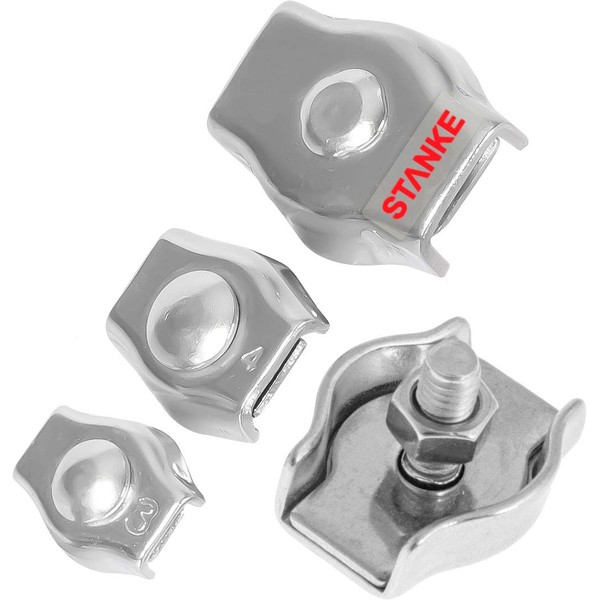 Seilwerk STANKE Simplex Clamp Size 2 for 2 mm Wire
