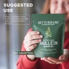 Mullein Lung Detox Gummies for Respiratory Health Pear Flavored Chewable