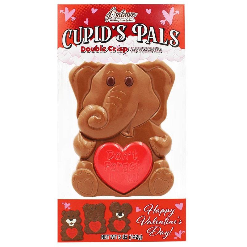 Valentine's Cuddly Cuties Big Milk Chocolate 2.5oz, Holiday Treats, Chocolaty
