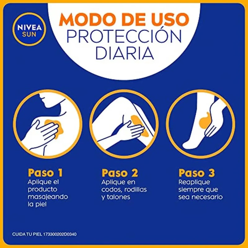 Nivea|sun Protector Solar Corporal Para Piel Sensible Protec